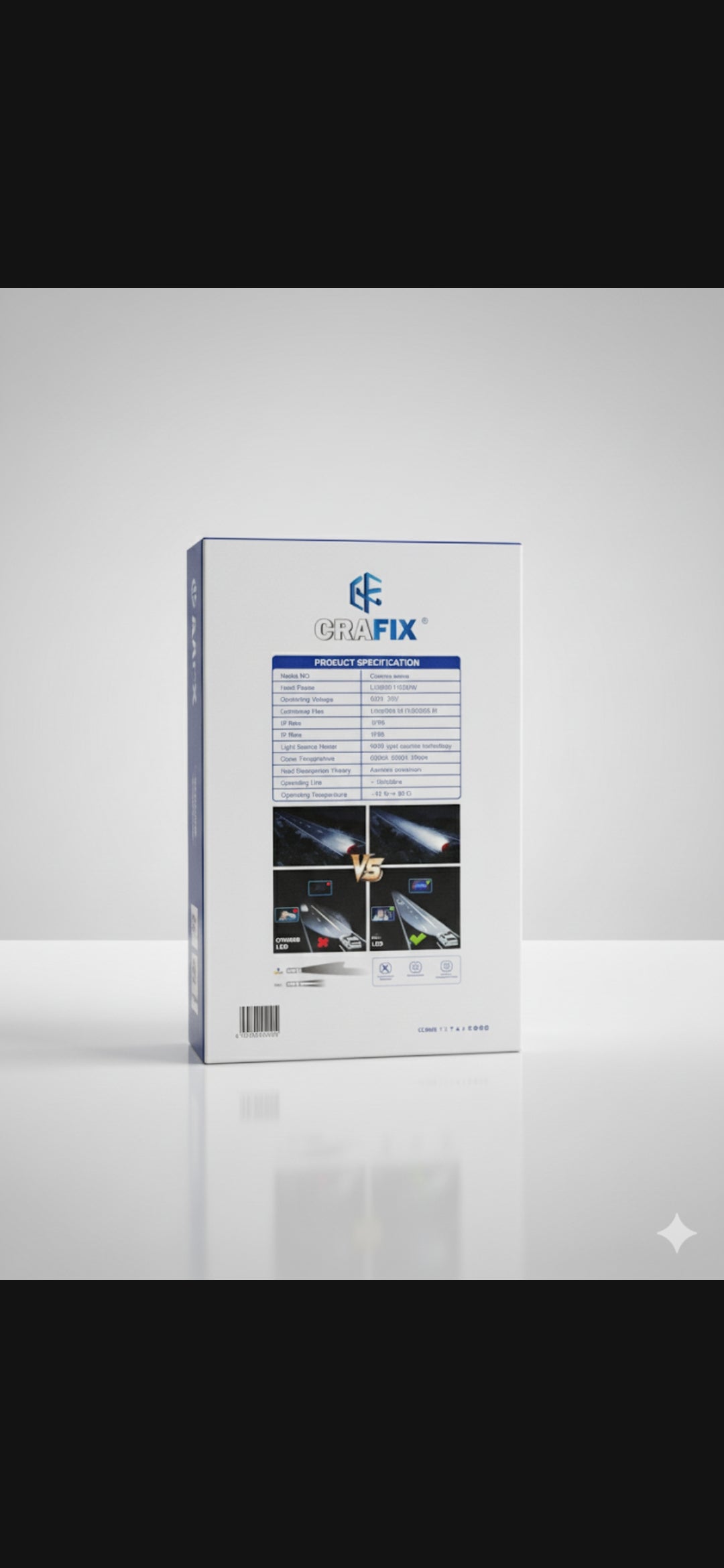 CRAFIX H4 220 W HEADLAMP LED WITH 1 YEAR WARRANTY