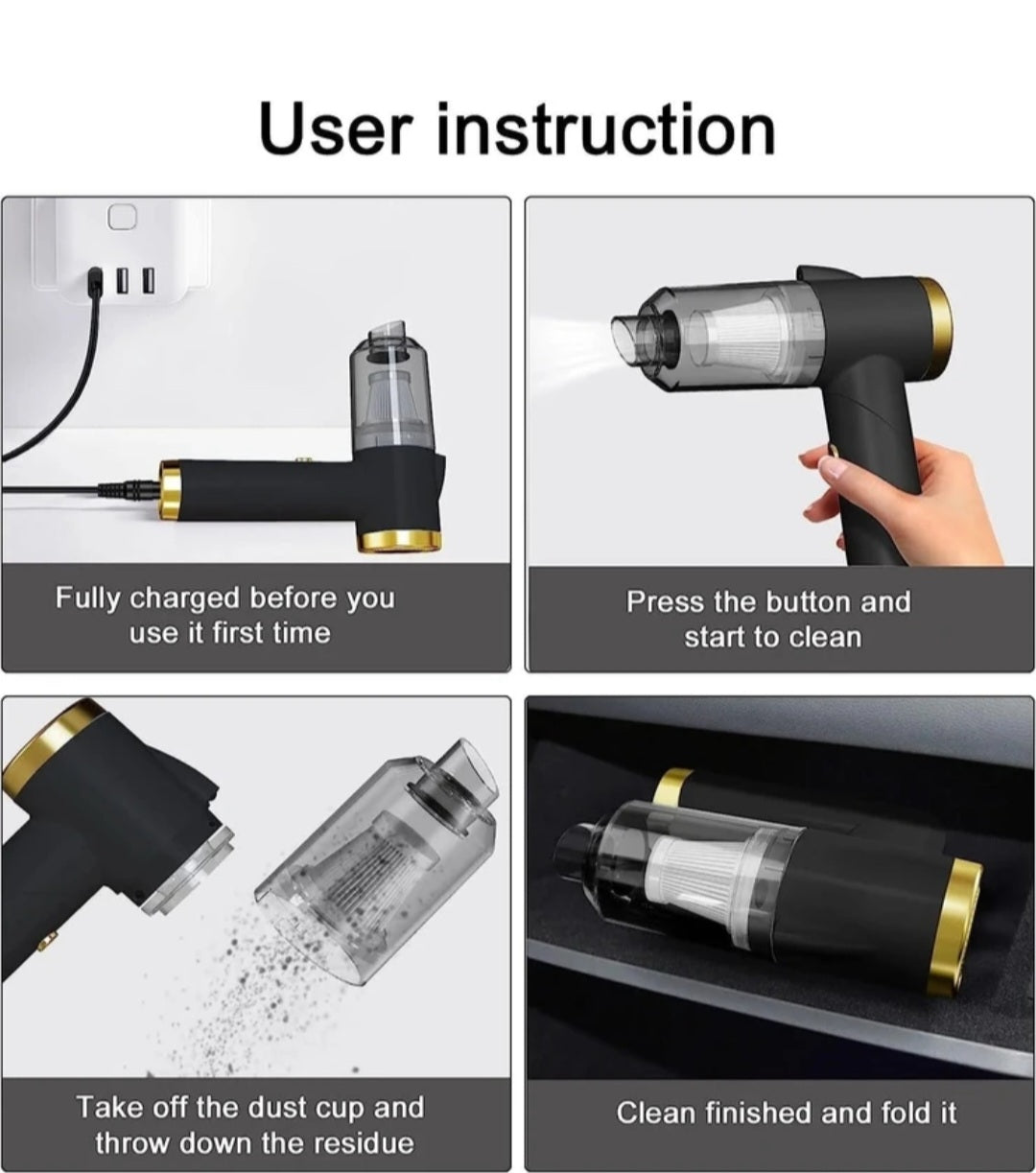 3 IN 1 Cordless Vacuum