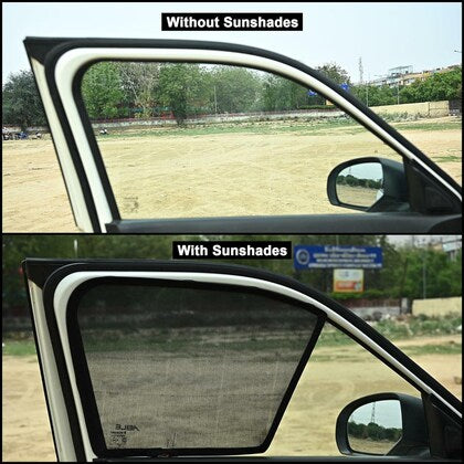 Car Half Sunshades(Eon |set of 4)