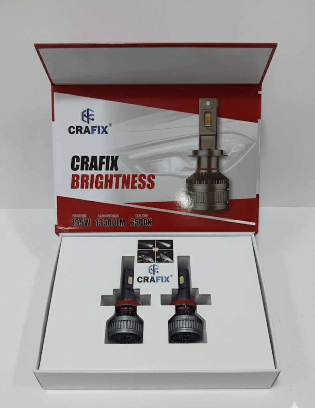 CRAFIX 135W H7 LED BULB WITH 1 YEAR GUARANTEE