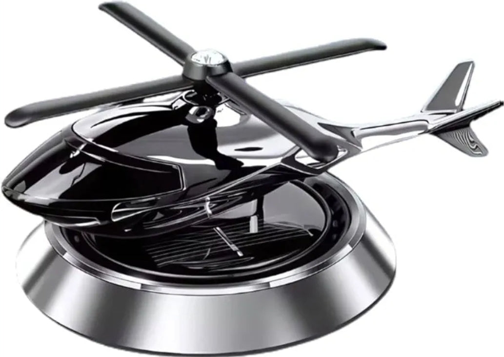 SOLAR HELICOPTER WITH PERFUME FOR CAR DASHBOARD