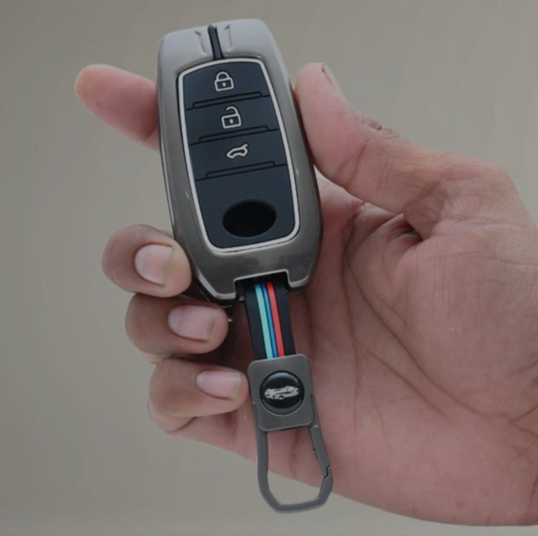 Zinc Alloy Key Cover for TOYOTA LEGENDER , CRYSTA, HILUX, HYCROSS 3 button