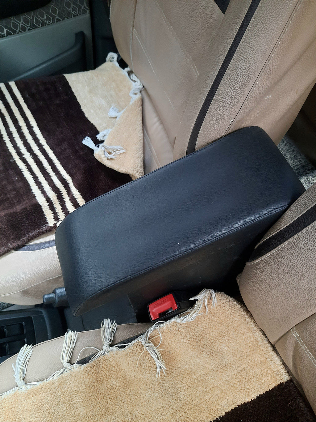 Tata Tigor/Tigor Ev Armrest Console with Storage compartment