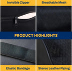 NineX Premium Memory Foam Car Neck Cushion (pack of 2 pieces)