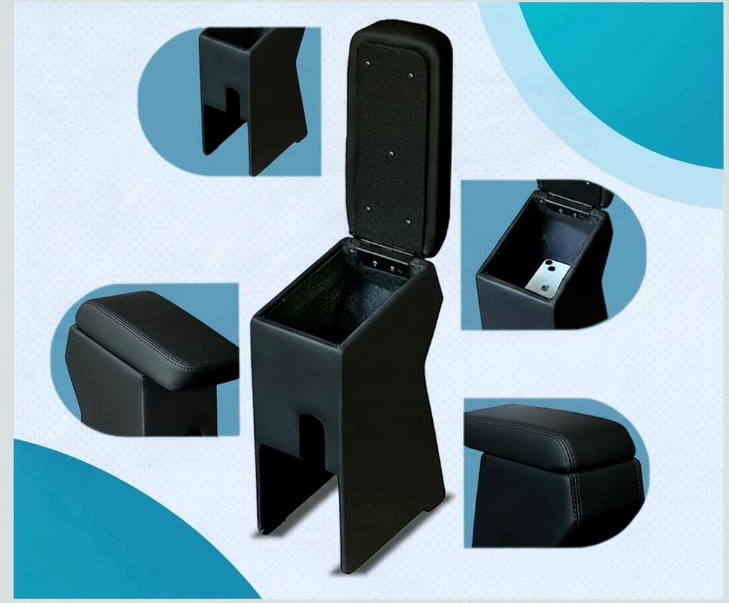 Nissan Magnite Armrest with Storage | Premium PU Leather | Perfect Fit