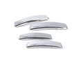 Car Door Guard Protector – Anti-Scratch & Dent Protection with Premium Chrome Finish (Set of 4) [SILVER]