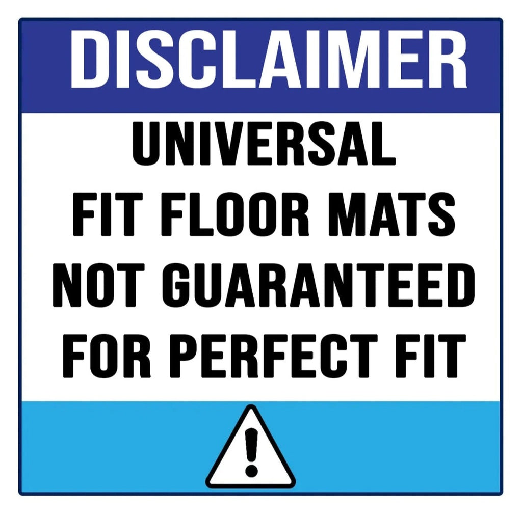 18mm Car Noodle Mat – 3 PCS Set | Heavy Duty PVC Grass Floor Mats