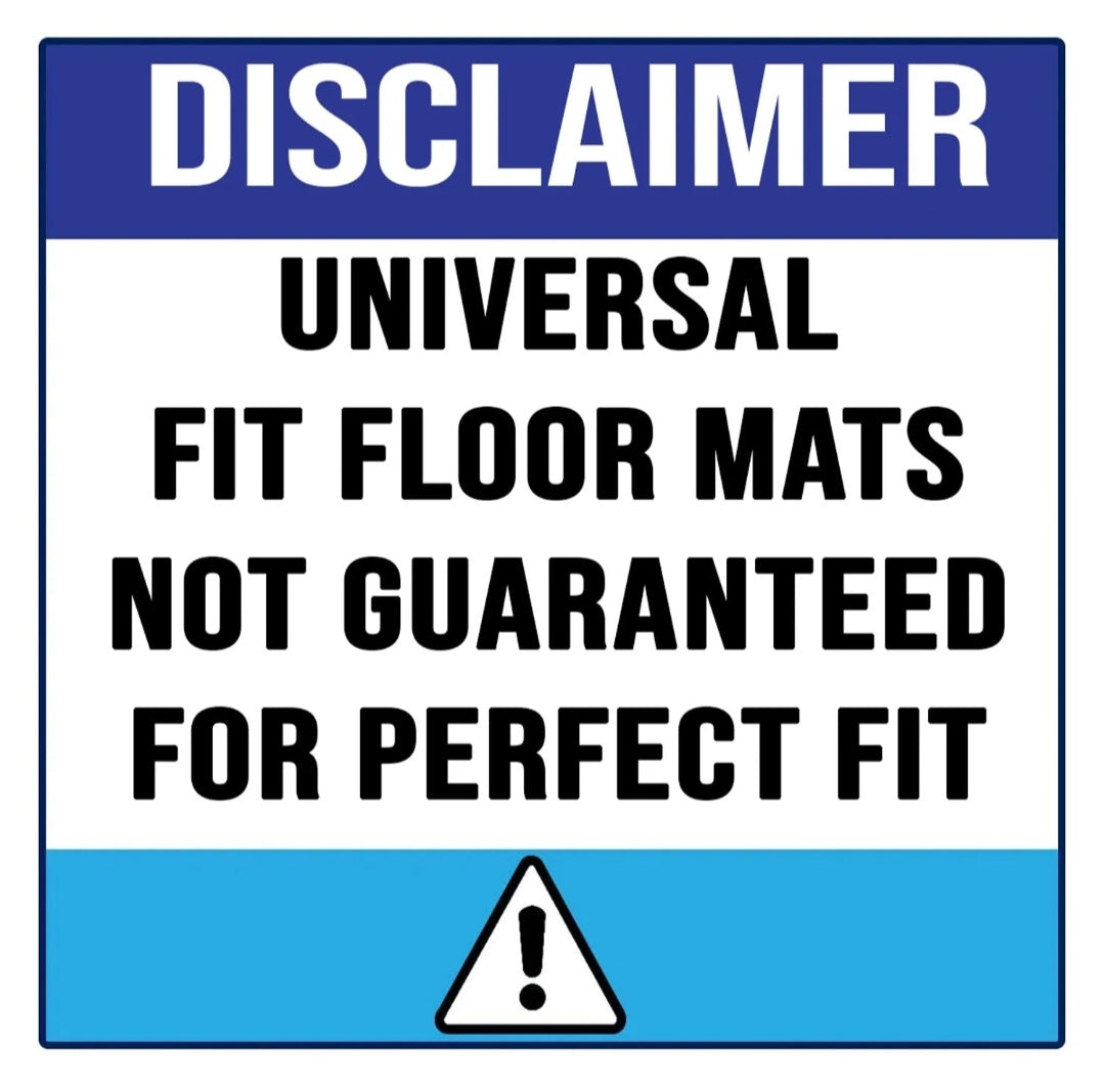 18mm Car Noodle Mat – 3 PCS Set | Heavy Duty PVC Grass Floor Mats