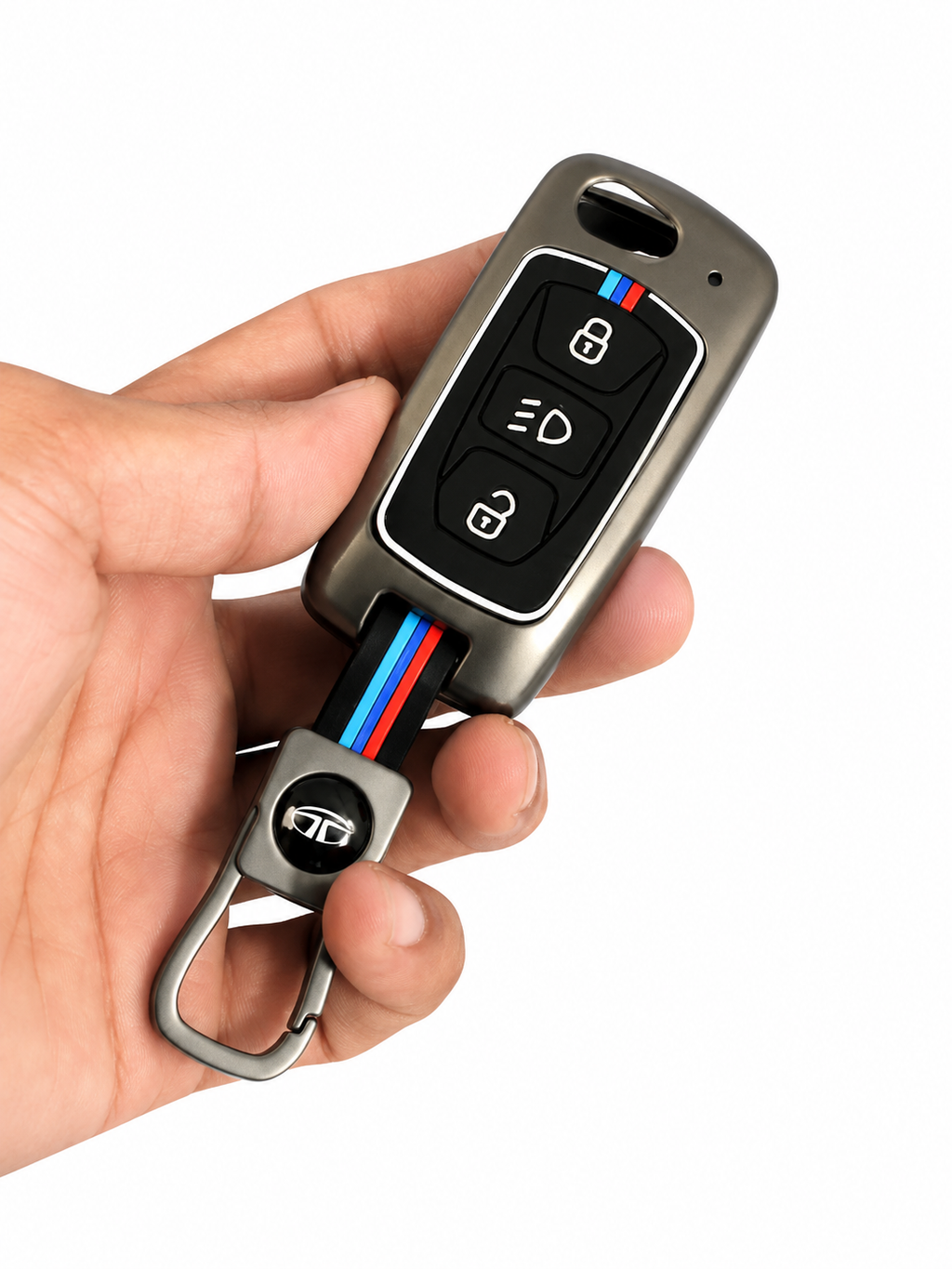 Tata 3 Button Flip Key |Premium keycover