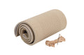 Premium Car Steering Wheel Cover [Beige cover+Beige stitching] Compatible with All Cars model