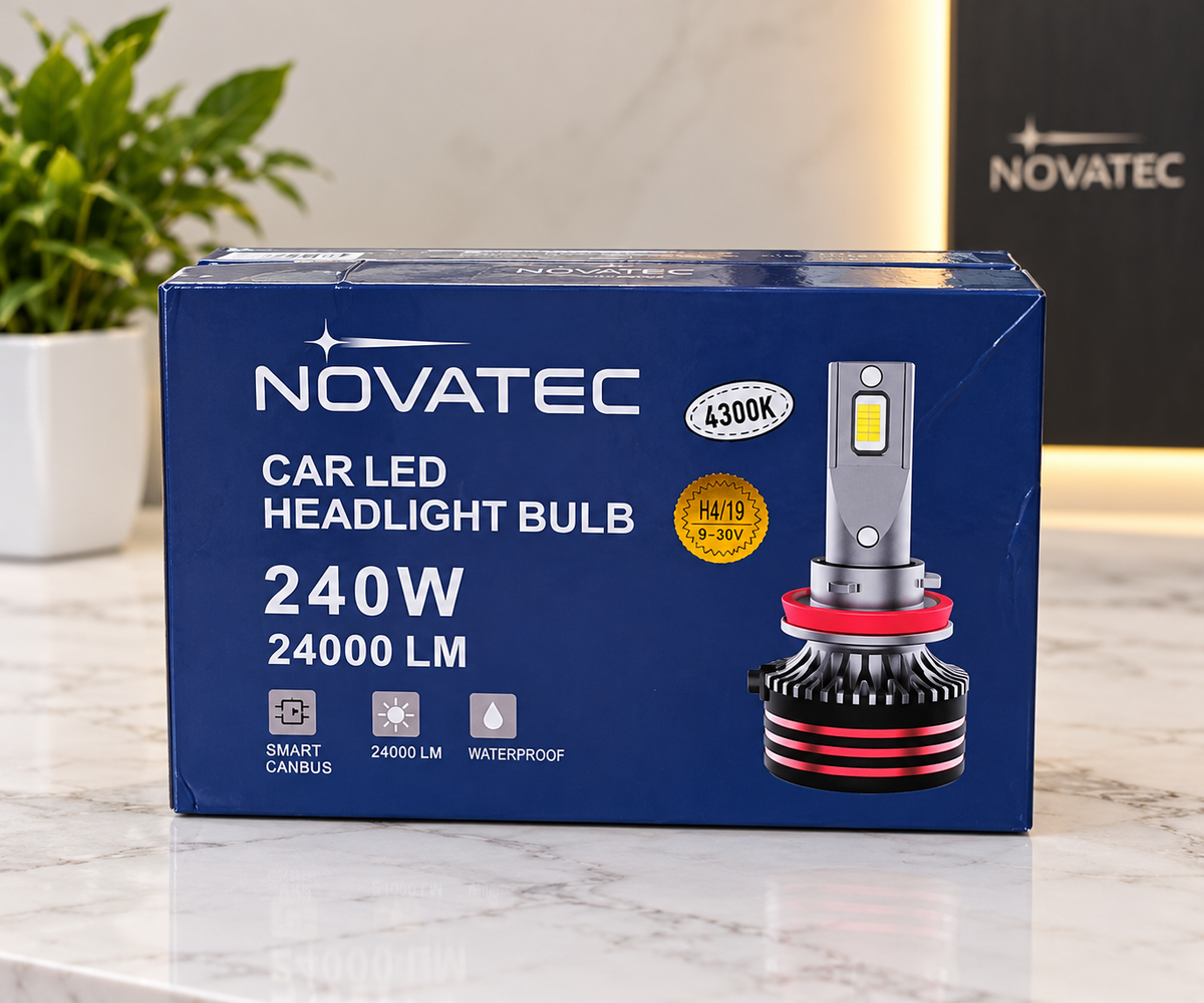 NOVATEC 240W Warm White (4300k) LED Bulb | 24000LM Ultra Bright | 1 Year Guarantee