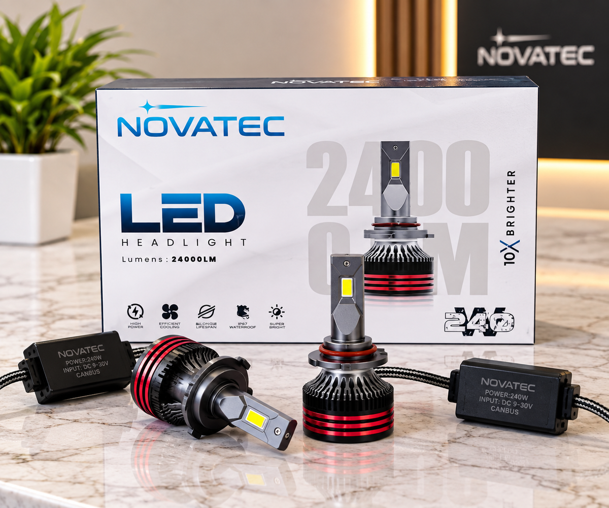 NOVATEC 240W Natural White LED(6000K) Bulb | 24000LM Ultra Bright | 1 Year Guarantee