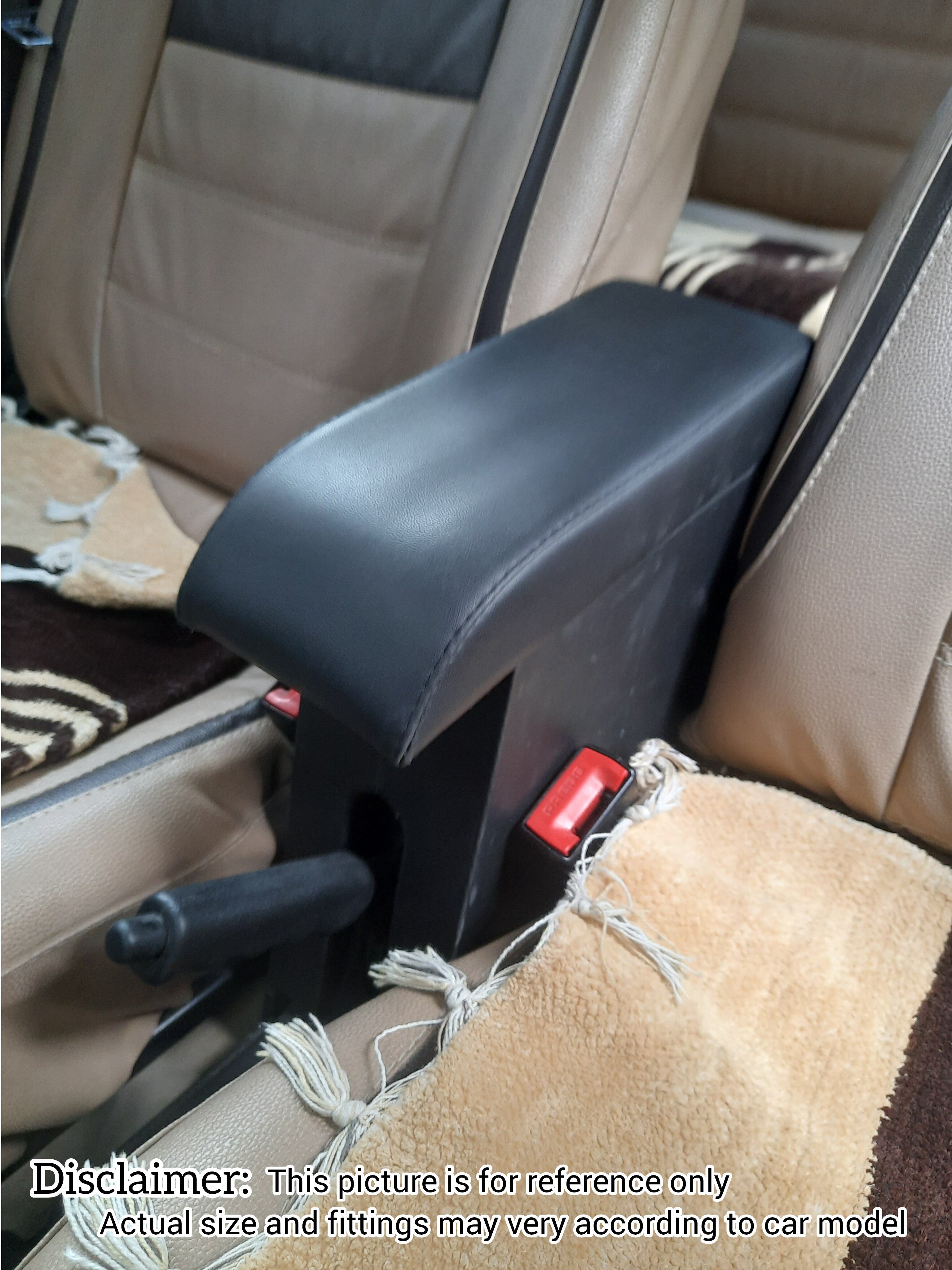 Hyundai Old I10 Armrest Console with Storage compartment(cream colour)