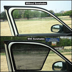 Tata Punch(set of 4) Half Sunshades