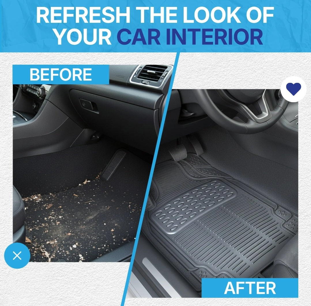 Universal All-Weather Car Floor Mats | Heavy-Duty Protection