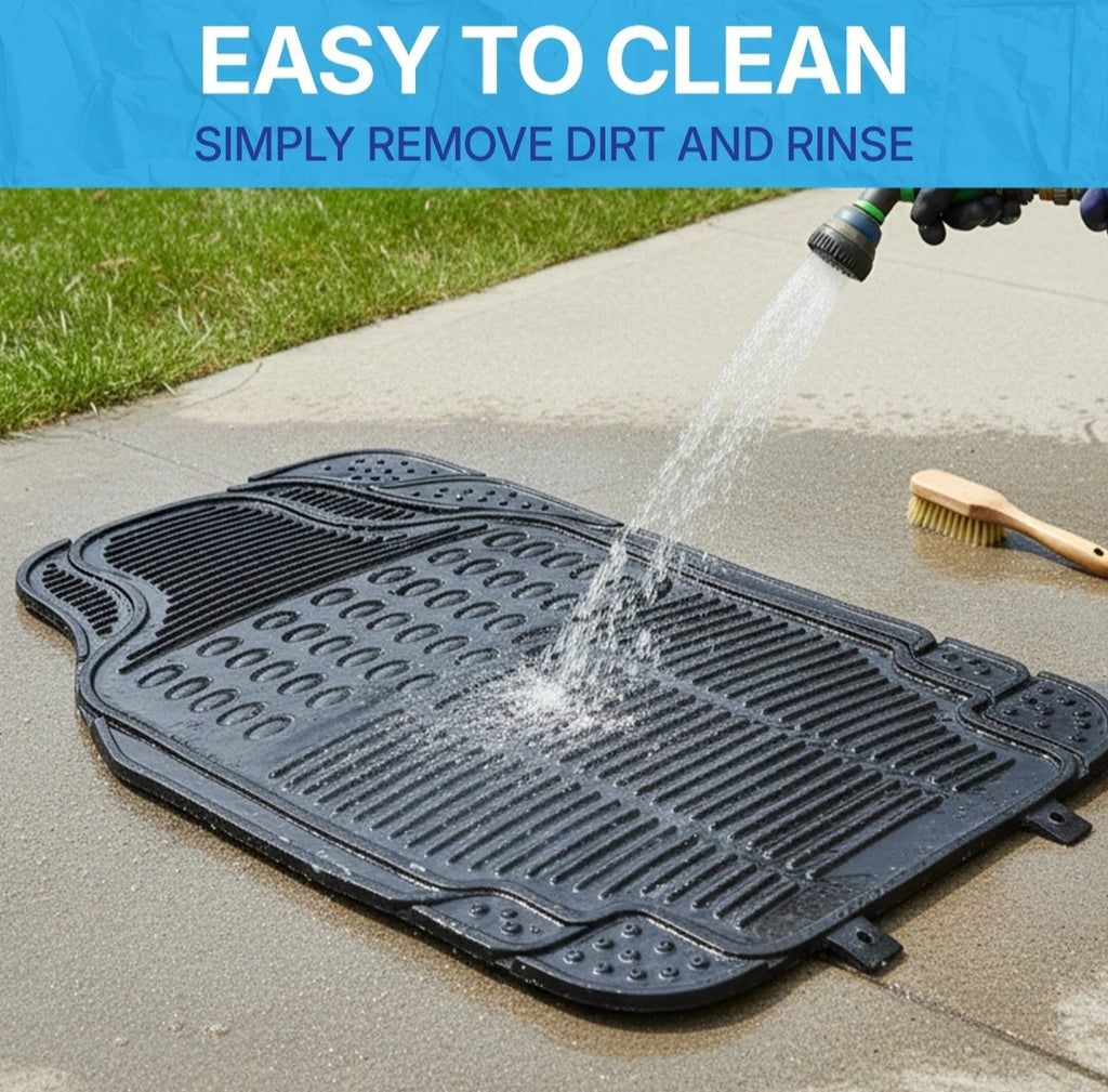 Universal All-Weather Car Floor Mats | Heavy-Duty Protection