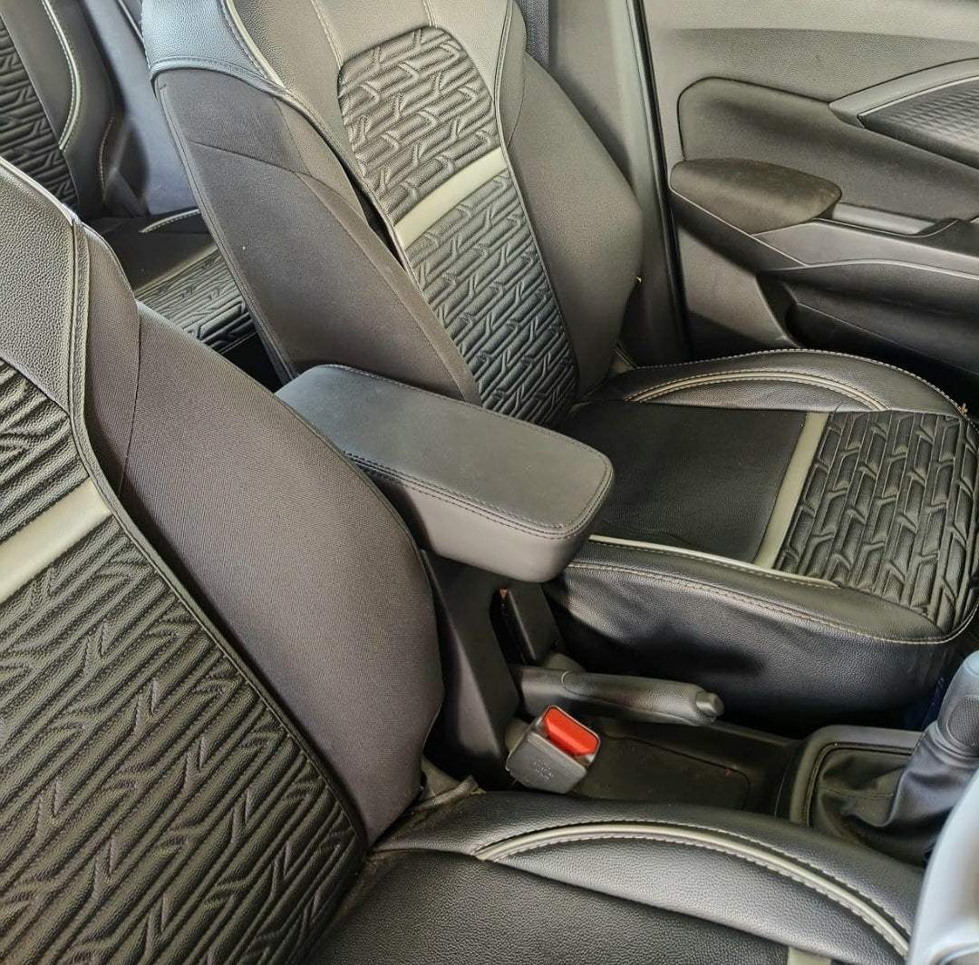 Maruti Suzuki Dzire[2024-2026]Armrest with Storage | Premium PU Leather | Perfect Fit