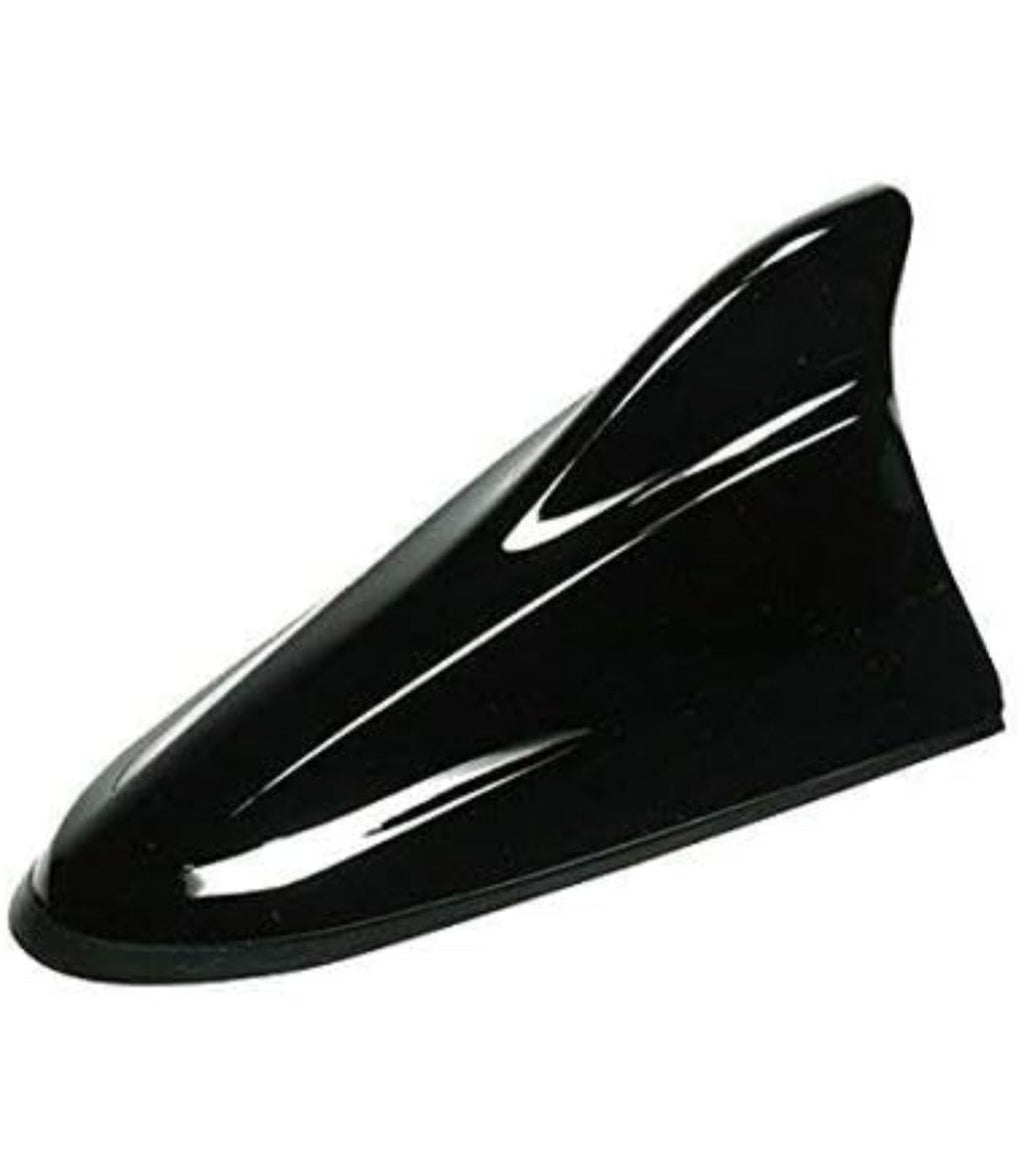 Car Shark Fin Antenna | Universal Roof Antenna Cover AM/FM Signal (BLACK)