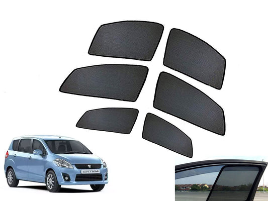 Car Half Sunshades(Ertiga 2015-2017 |set of 6)