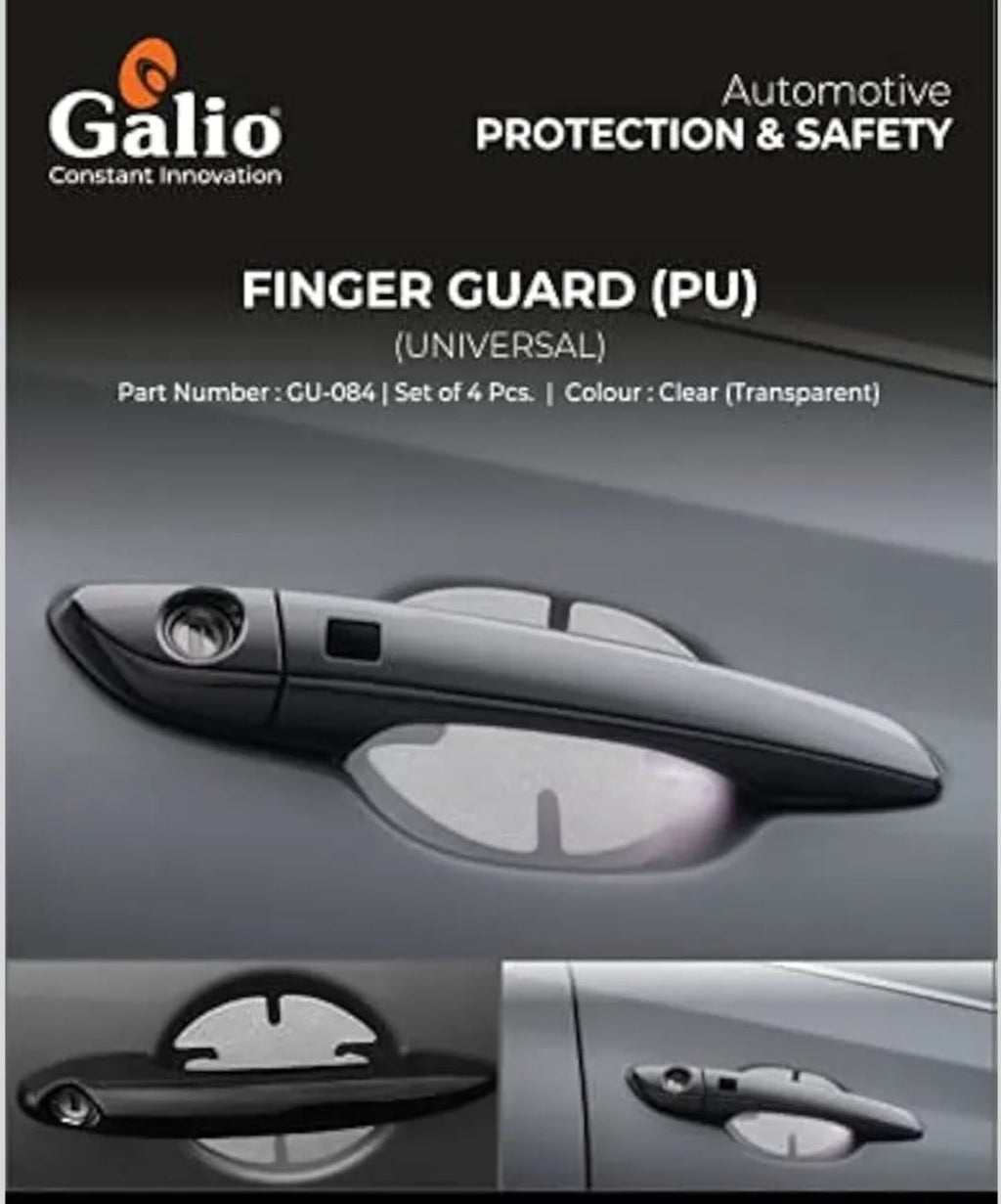Car Door Handle Finger Guard PU | Scratch Protection Film (Set of 4 )