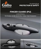 Car Door Handle Finger Guard PU | Scratch Protection Film (Set of 4 )