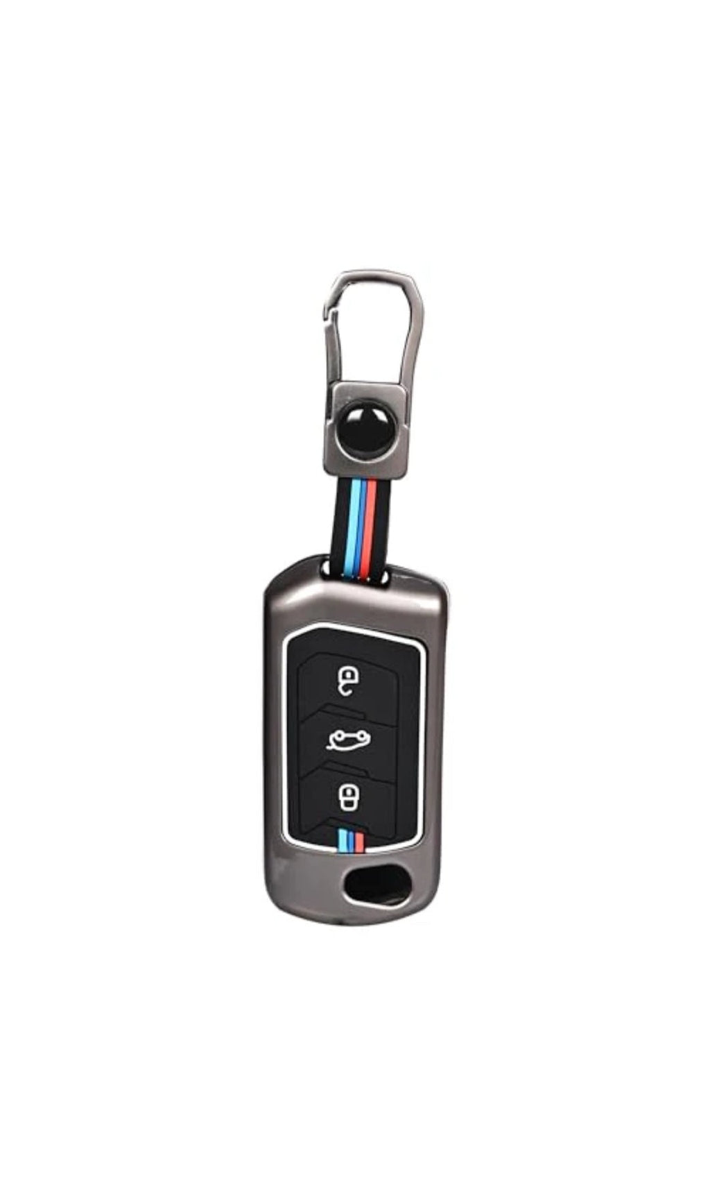 Zinc Alloy Key Cover for Mahindra Scorpio N ,Xuv 700 , Xuv 3XO,Bolero,Roxx,Scorpio 3 button flip key