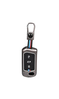 Zinc Alloy Key Cover for Mahindra Scorpio N ,Xuv 700 , Xuv 3XO,Bolero,Roxx,Scorpio 3 button flip key