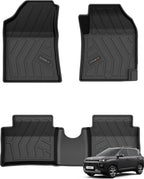 Q Po Exter (MAX) July 2023 - Present ECO TPE Car Floor Mat | Anti Slip All Weather Mats for Exter (Black)