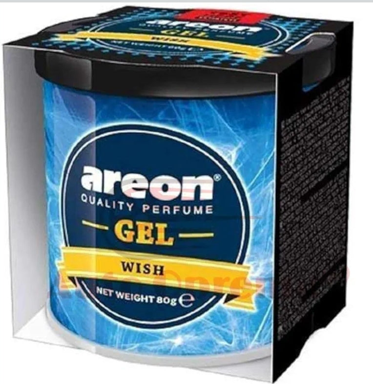 Areon Gel Wish Airfreshner For Car pack of 1 (80g)