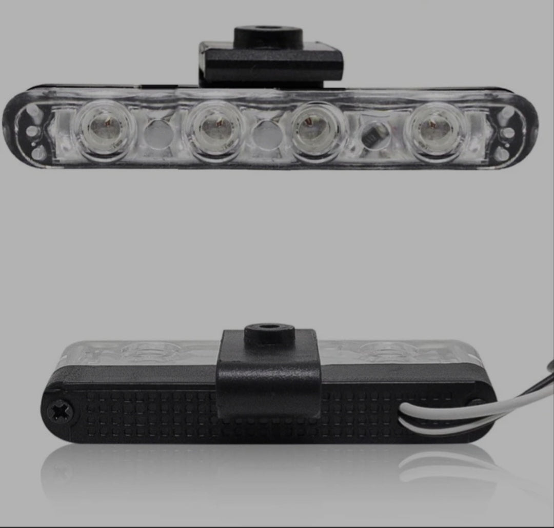 Police Flasher/ STROBE Red & Blue LIGHT FOR GRILL WITH DIFFERENT RUNNING  MODES