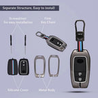 Zinc Alloy Key Cover for TOYOTA FORTUNER,CRYSTA,HILUX ,HYCROSS  2button smart key.
