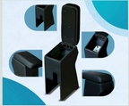 Renault Kwid Premium Armrest  Built-in Auto Lock | Storage Box | PU Leather(compatible with all models)