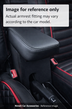 Nissan Magnite Armrest with Storage | Premium PU Leather | Perfect Fit