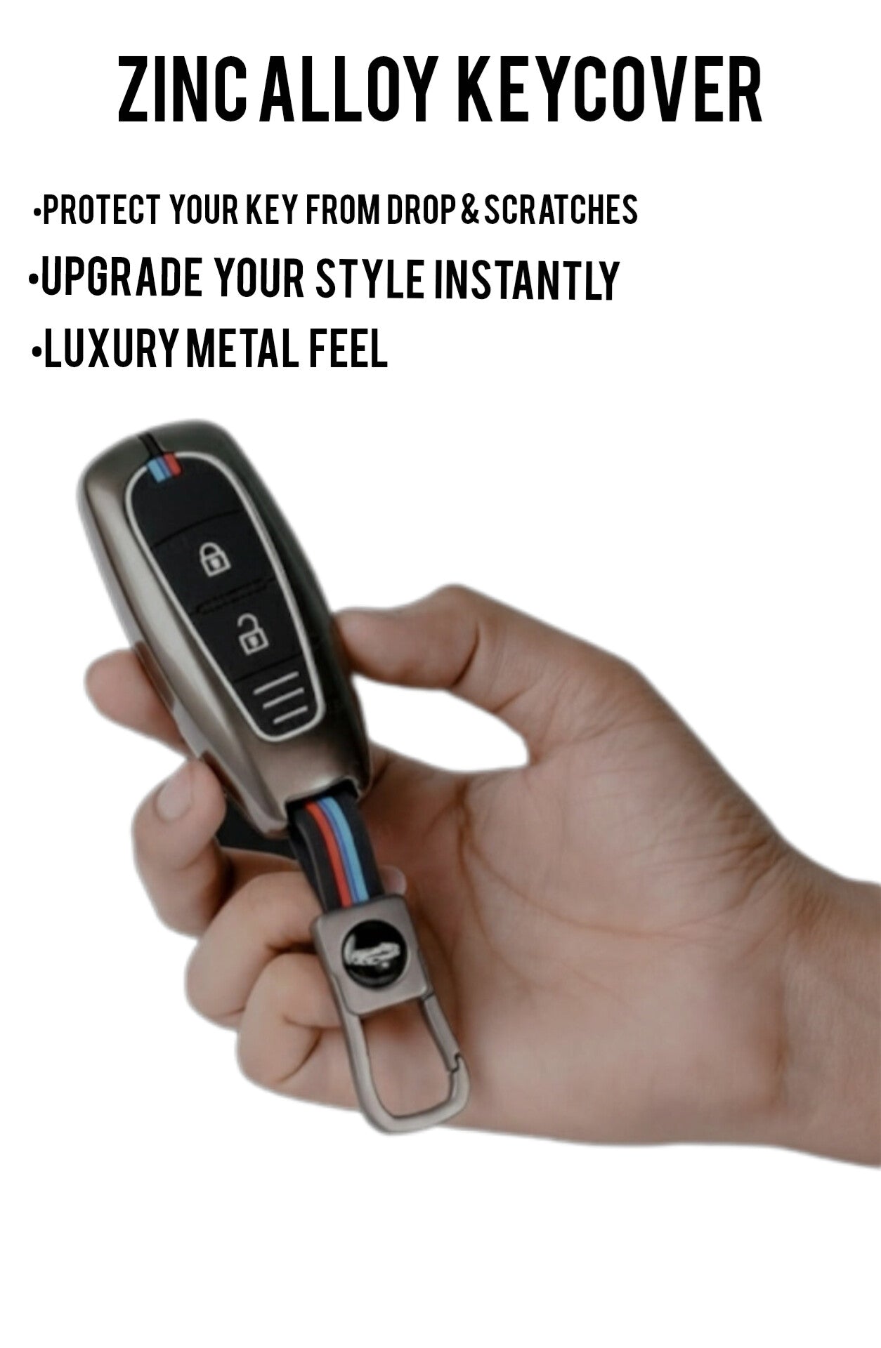 Zinc Alloy Key Cover compatible with Maruti Suzuki Ciaz,Scross,Urban Cruiser
