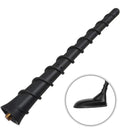 Universal Flexible Car Radio Antenna | 180° Bendable Rubber Antenna with M7 Screw | Car Wash Safe | Strong Signal Reception