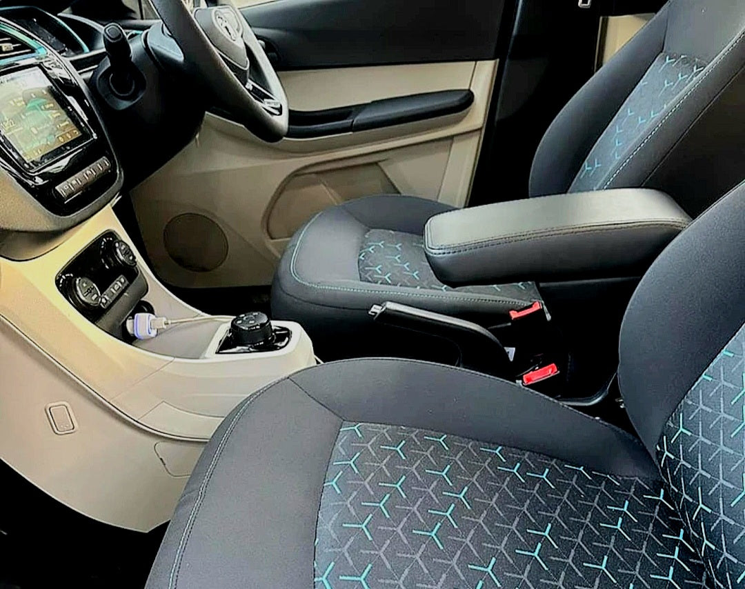 Hyundai Exter Armrest with Storage | Premium PU Leather | Perfect Fit