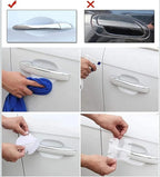 Car Door Handle Finger Guard PU | Scratch Protection Film (Set of 4 )