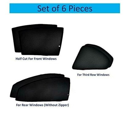 Mahindra Scorpio N 2022 onwards |set of 6) Half Sunshade