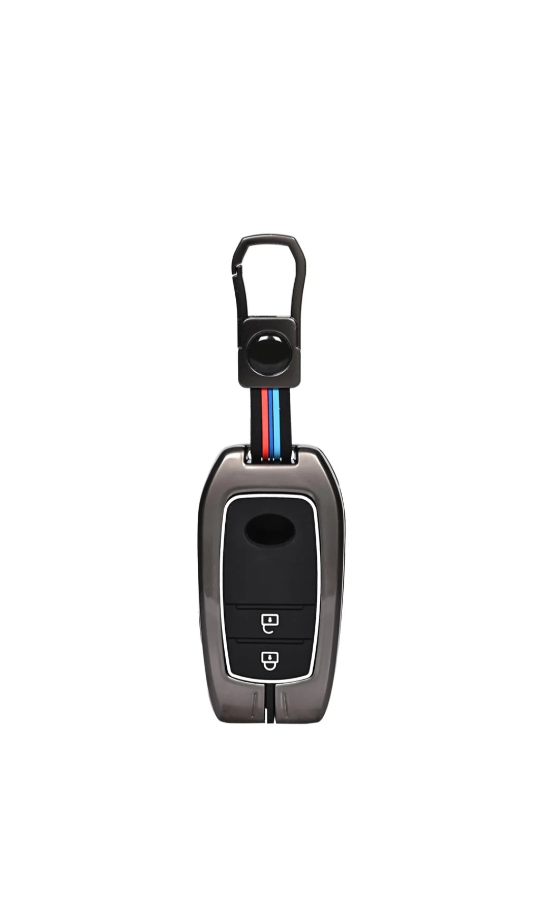 Zinc Alloy Key Cover for TOYOTA FORTUNER,CRYSTA,HILUX ,HYCROSS  2button smart key.