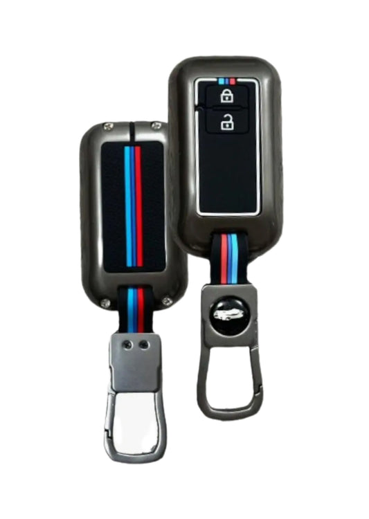 Zinc Alloy KeyCover For Maruti Suzuki[compatible with Swift,Dzire,Fronx,Ertiga,Grand Vitara,Breeza and many more.