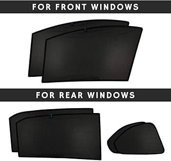 Maruti Suzuki (Ertiga 2015-2017 |set of 6)Half Sunshades