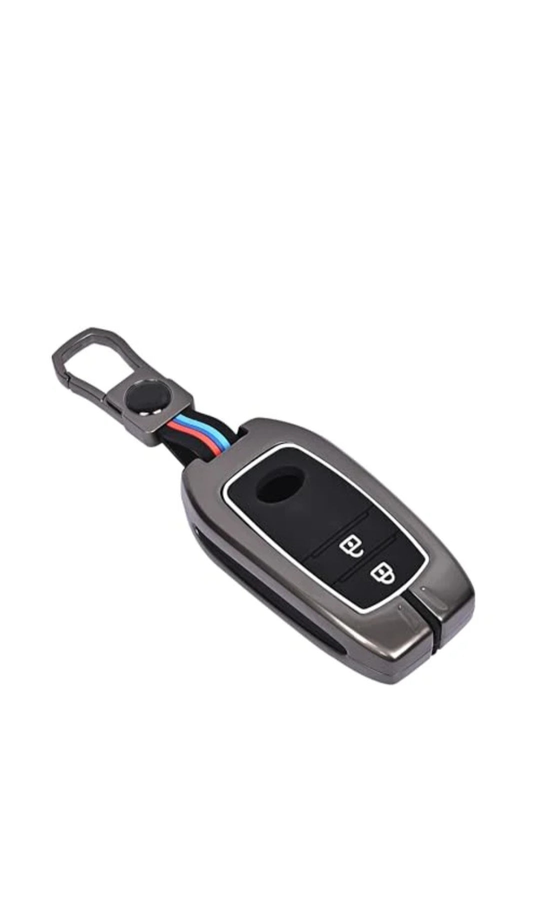 Zinc Alloy Key Cover for TOYOTA FORTUNER,CRYSTA,HILUX ,HYCROSS  2button smart key.