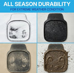 NineX Universal Anti-Slip PVC Car Floor Mats | Heavy-Duty All-Weather Protection