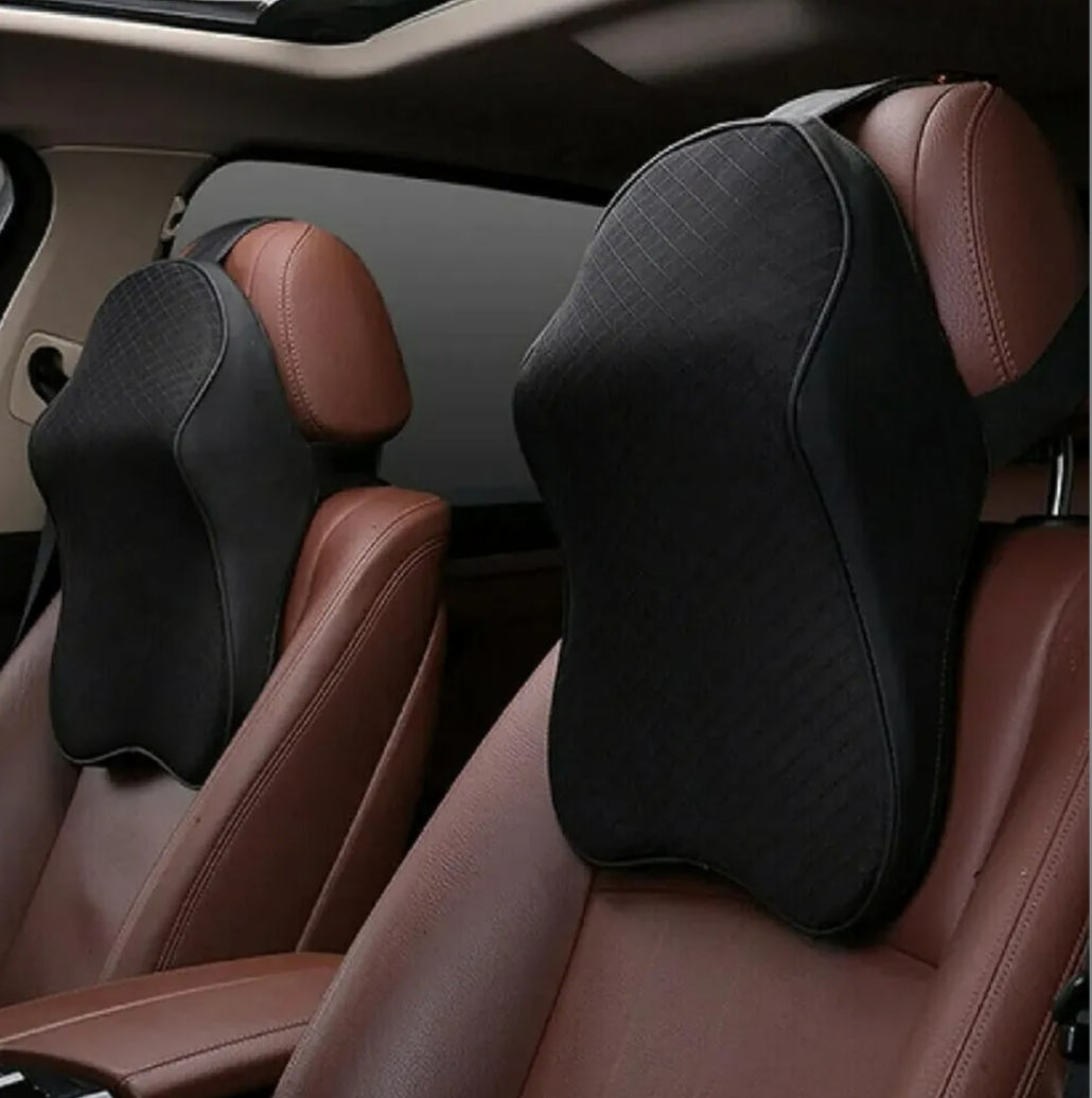 NineX Premium Memory Foam Car Neck Cushion (pack of 2 pieces)
