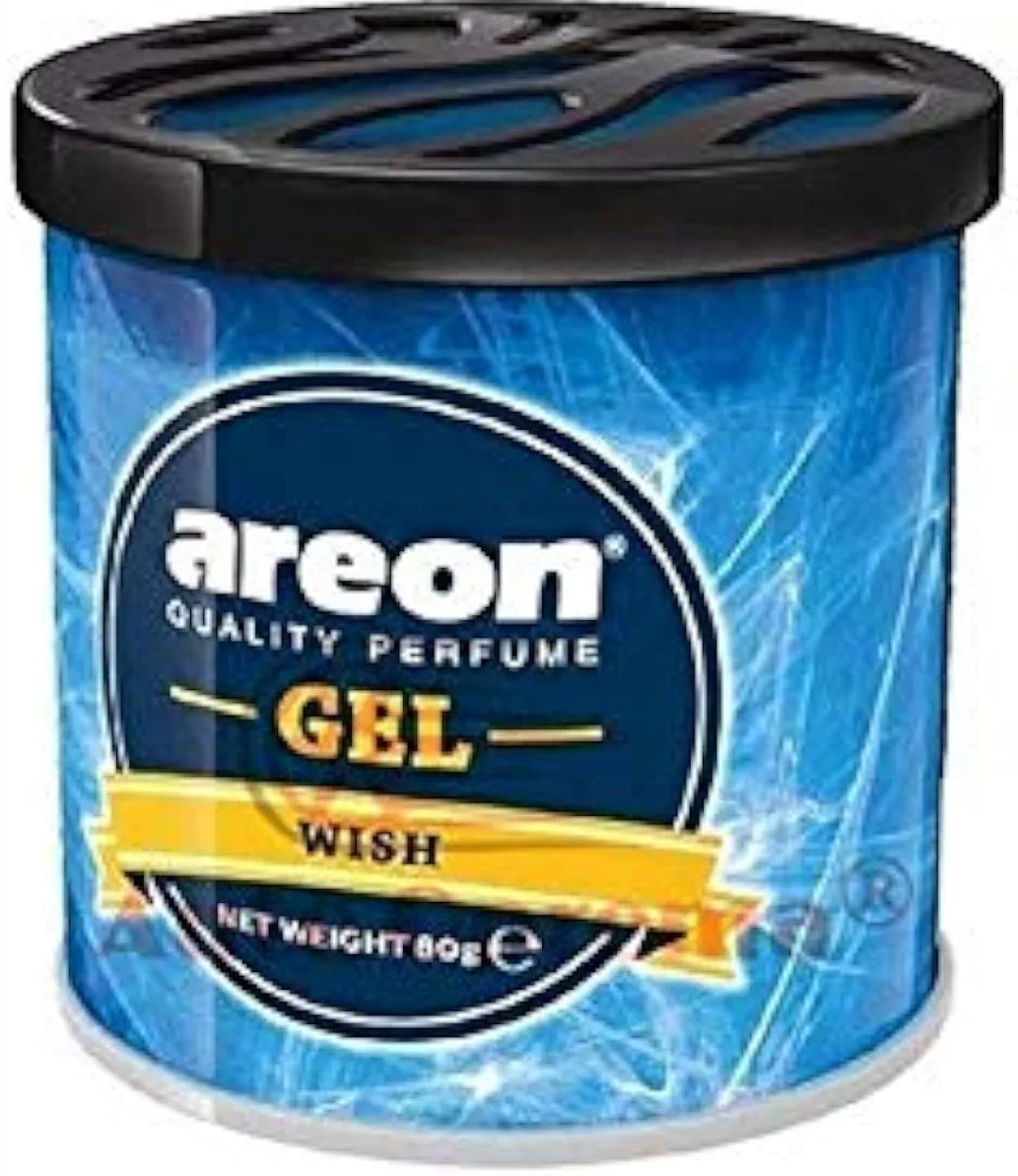 Areon Gel Wish Airfreshner For Car pack of 1 (80g)