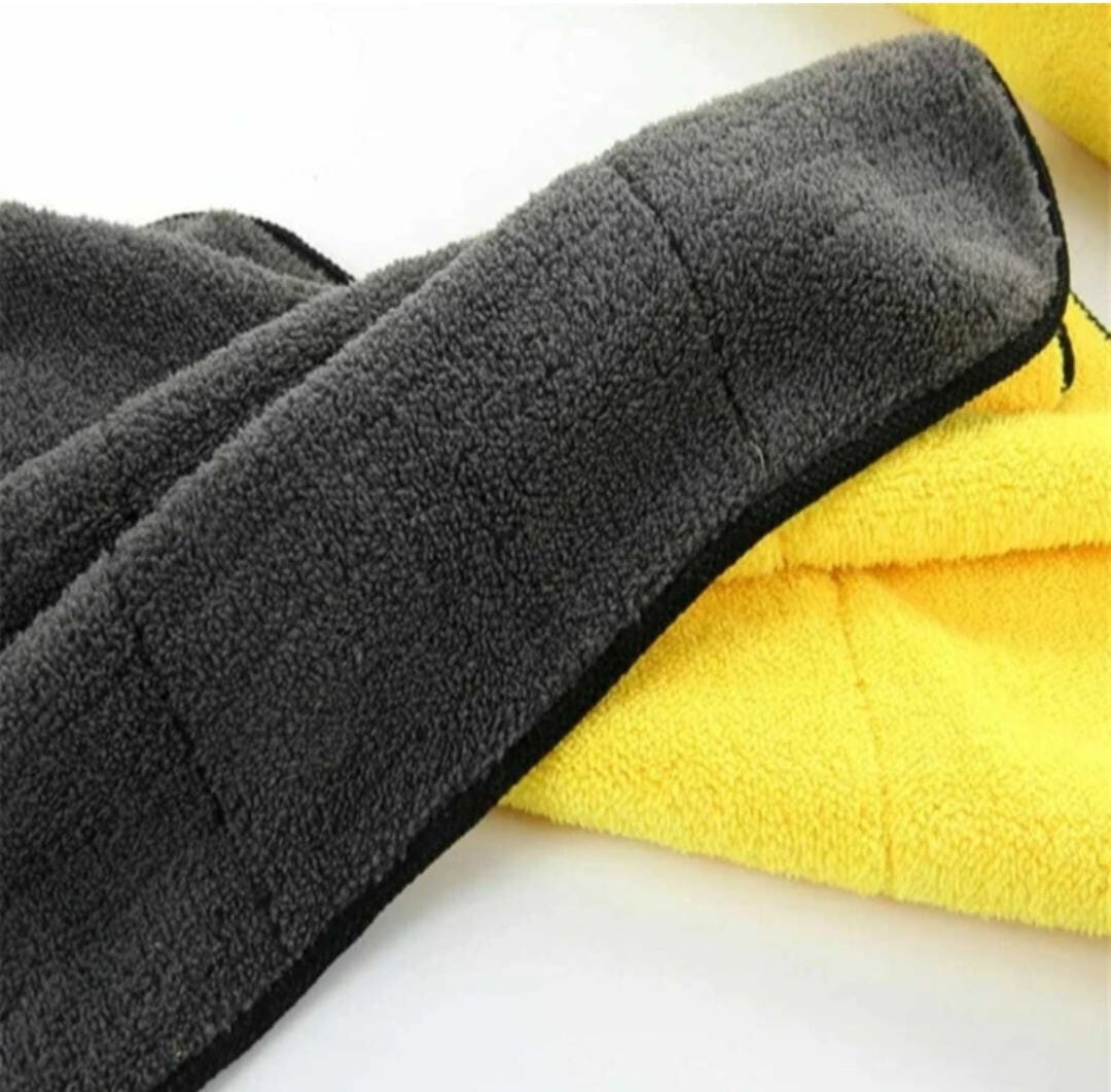 NineX Premium 350 GSM Microfiber Cleaning Cloth[40×40cm] – Lint-Free & Paint Safe [set of 1 piece]