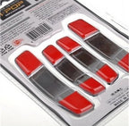 Car Door Guard Protector – Anti-Scratch & Dent Protection with Premium Chrome Finish (Set of 4) [SILVER]