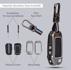 Zinc Alloy Key Cover for Kia Seltos,Sonet,Carrens,Carnival,Syros | flip key with 3 buttons
