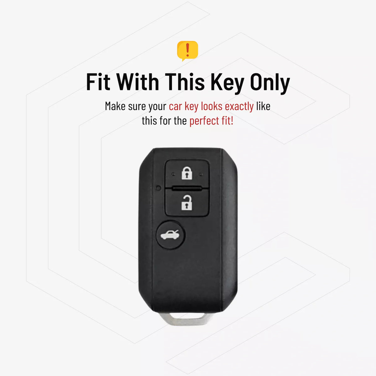 Maruti Suzuki Sensor/Smart 3 Button | Premium keycover