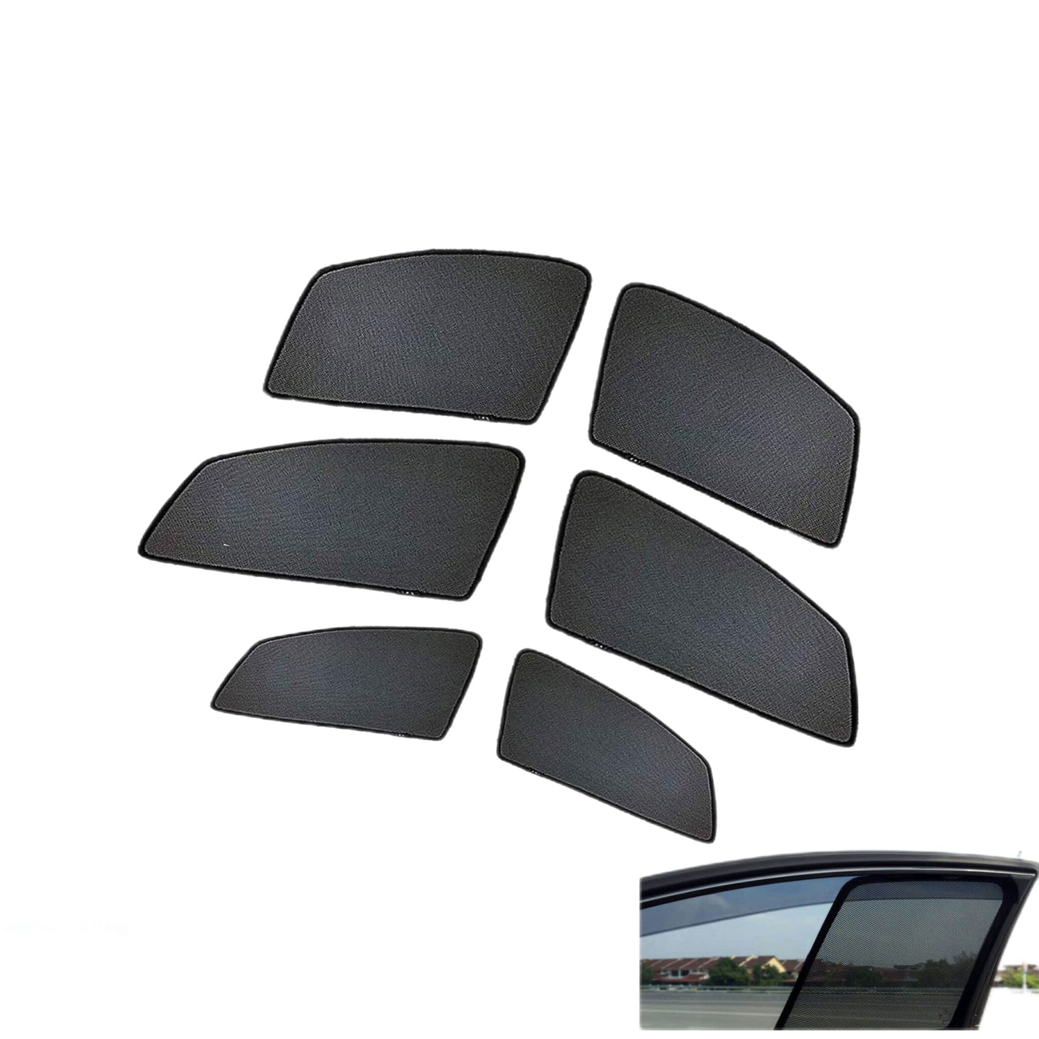 Mahindra Bolero(set of 6 pieces) Half Sunshades